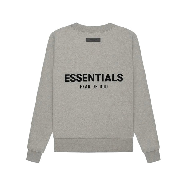 ESSENTIALS Crewneck Dark Oatmeal