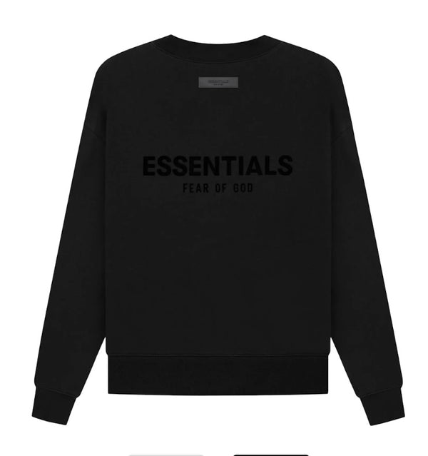 ESSENTIALS Crewneck Black