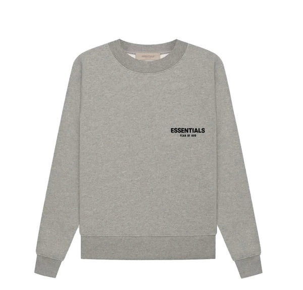 ESSENTIALS Crewneck Dark Oatmeal