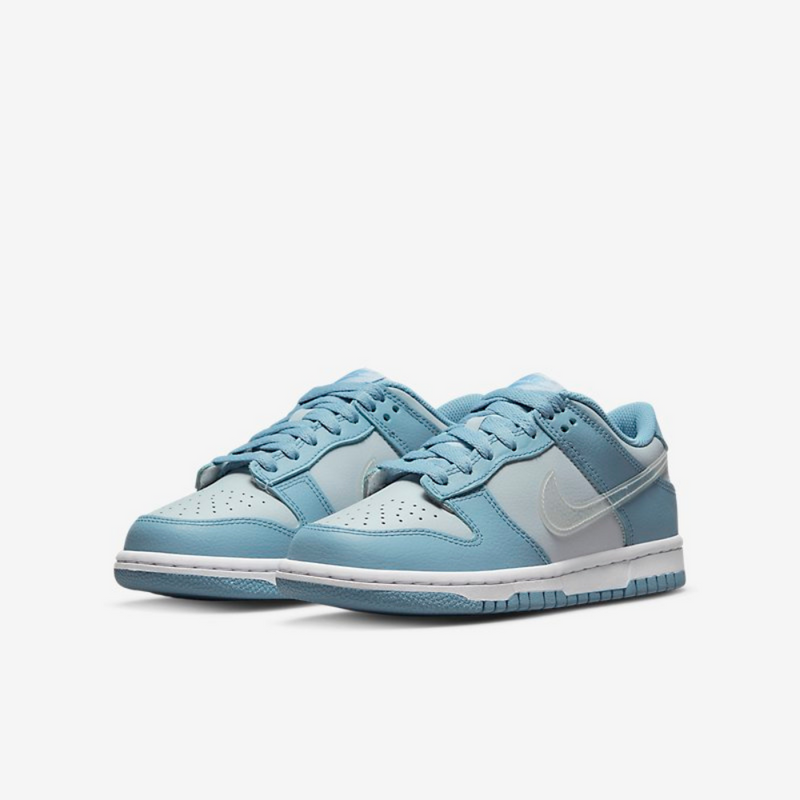 Nike Dunk Low Clear Blue Swoosh