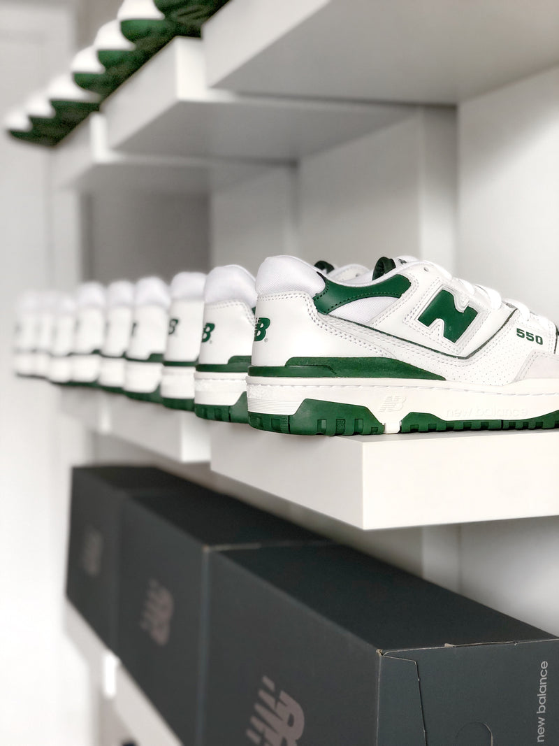 New Balance 550 White/Green