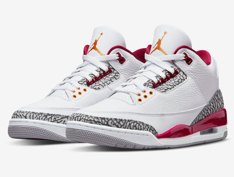 Jordan 3 Retro Cardinal Red