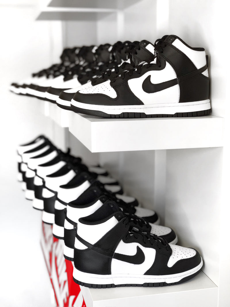 Nike Dunk High Black & White