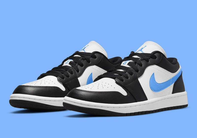 Jordan 1 Low Black University Blue White