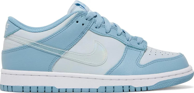 Nike Dunk Low Clear Blue Swoosh